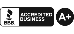BBB accredited business with an A+ rating.