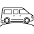 Van insurance icon.