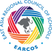 EARCOS, East Asia Regional Council of Schools logo.