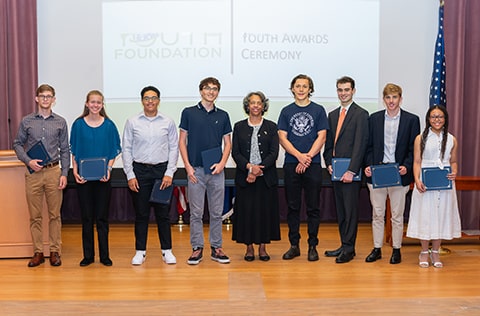 Foreign Service Youth Foundation Award winners 2023.